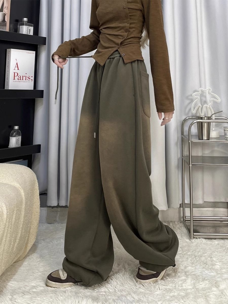 スウェットパンツ ゆったりリラックス超ワイドパンツ