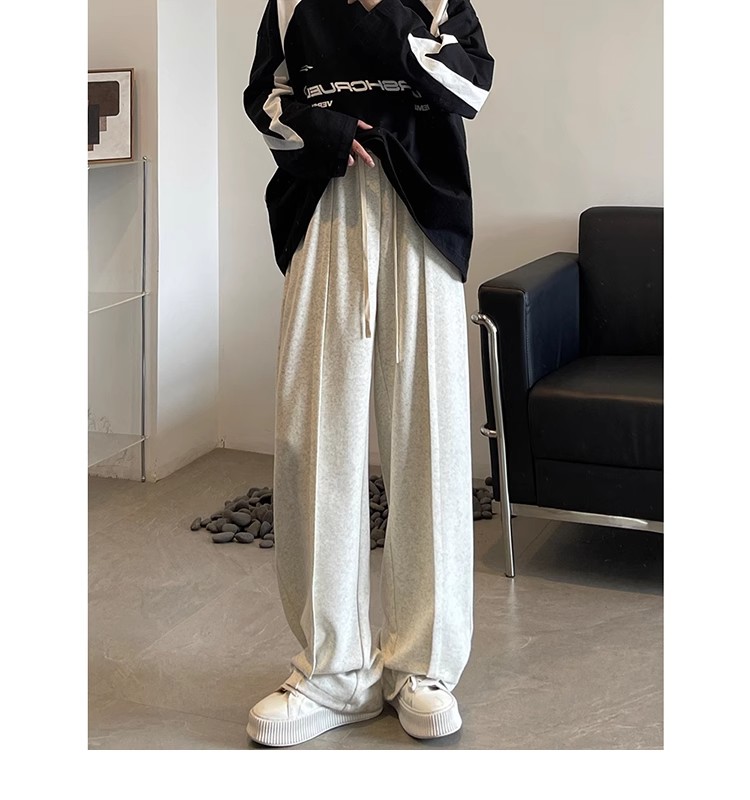 スウェットパンツ ゆったりドレープ スウェットパンツ