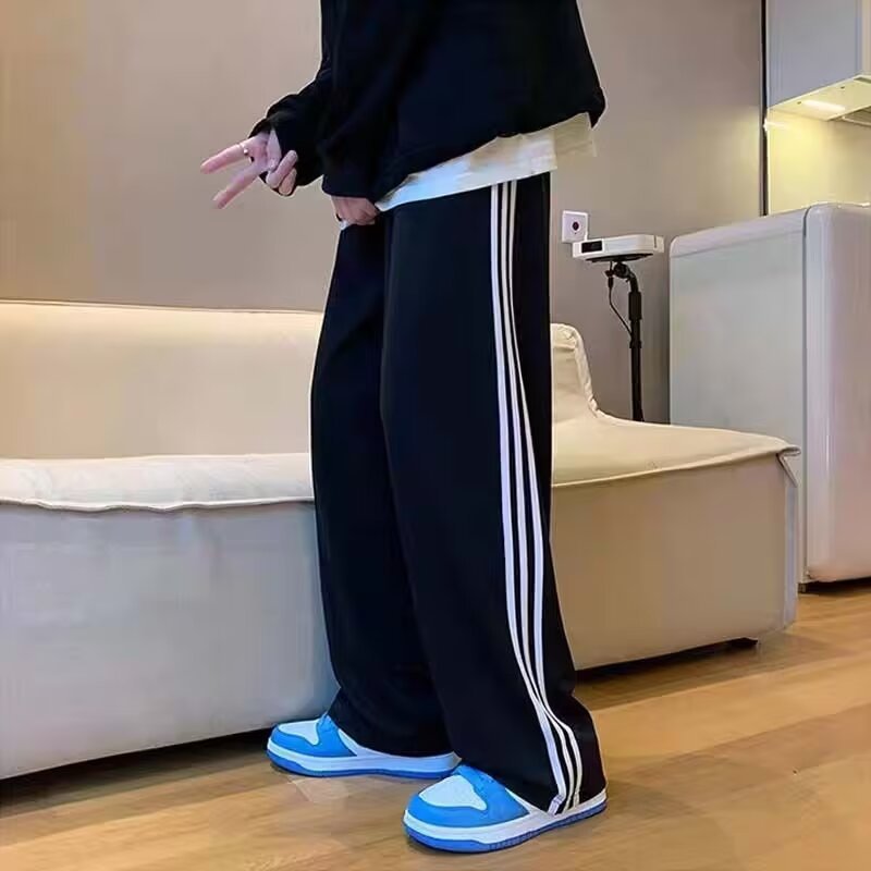 【メンズ】裏起毛スウェットパンツ あったか極上ワイドスウェットパンツ