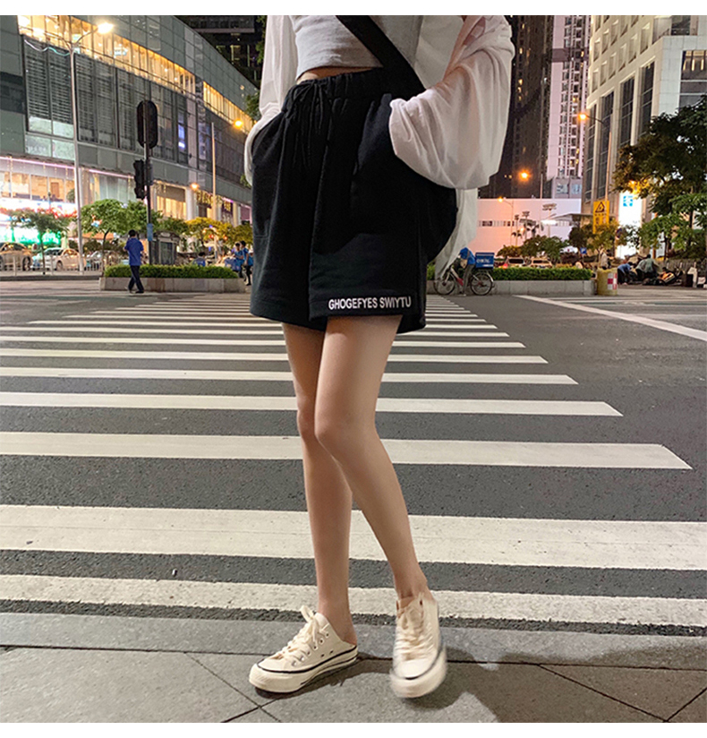 【レディース】スウェットパンツ ゆるふわリラックスショートパンツ