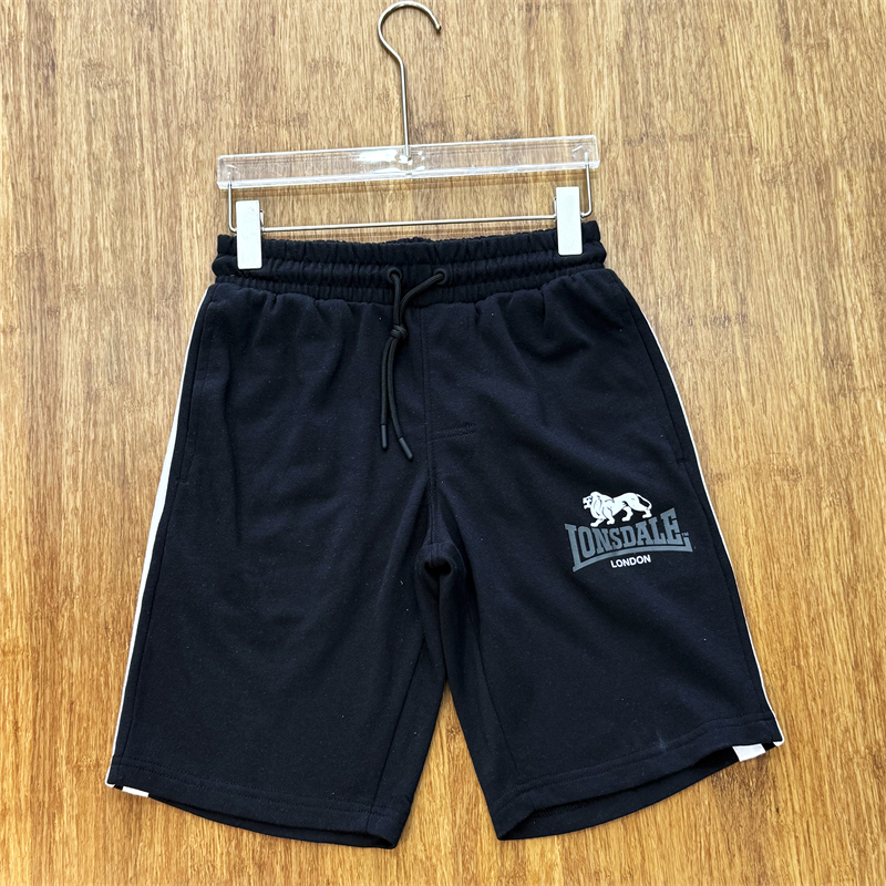 スウェットパンツ スポーティ五分丈スウェットショートパンツ