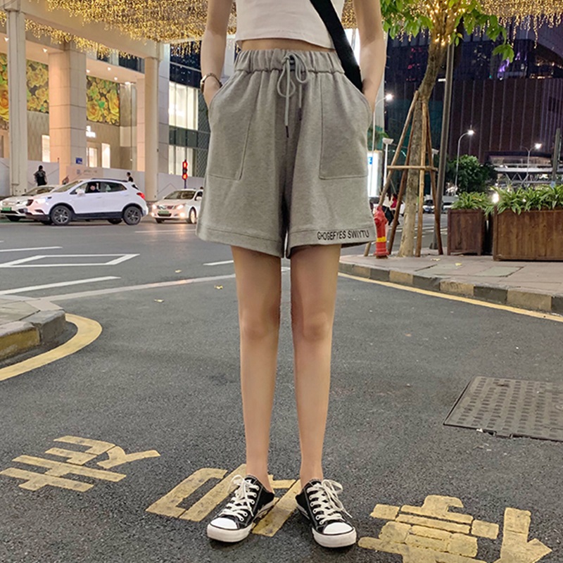 【レディース】スウェットパンツ ゆるふわリラックスショートパンツ