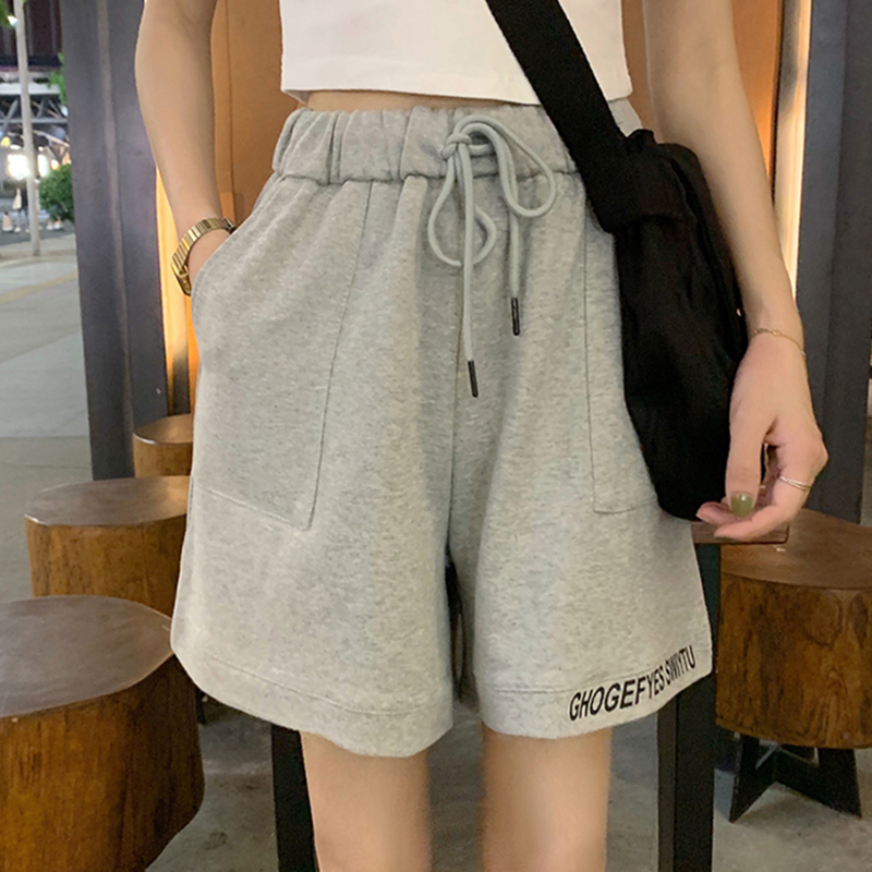 【レディース】スウェットパンツ ゆるふわリラックスショートパンツ