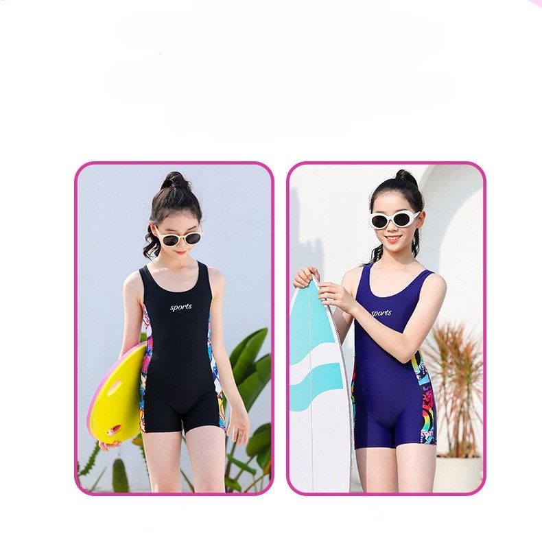 競泳水着 ジュニア用カラフル競泳水着