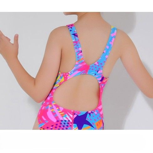 競泳水着 星空グラデーションジュニア競泳水着