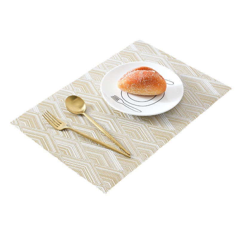 ランチョンマット 波紋模様紙製食卓敷き