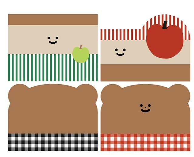ランチョンマット にこにこフルーツランチョンマット