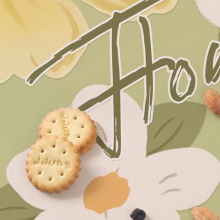 ランチョンマット 花咲くティータイム 子ども用ランチョンマット