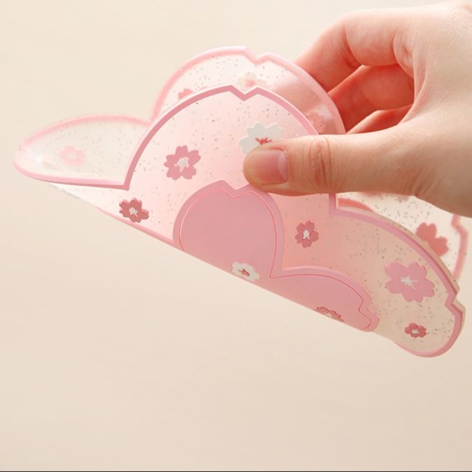 ランチョンマット 桜花マット 子ども用立体花模様