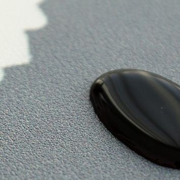 ランチョンマット 北欧風大輪フラワー柄