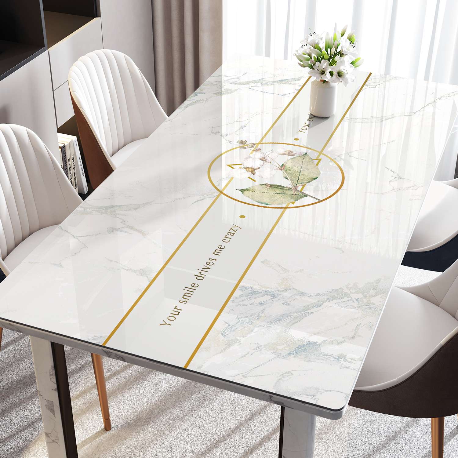 Radyラグマット 大理石 4点セット Radyラグマット 大理石 4点セット