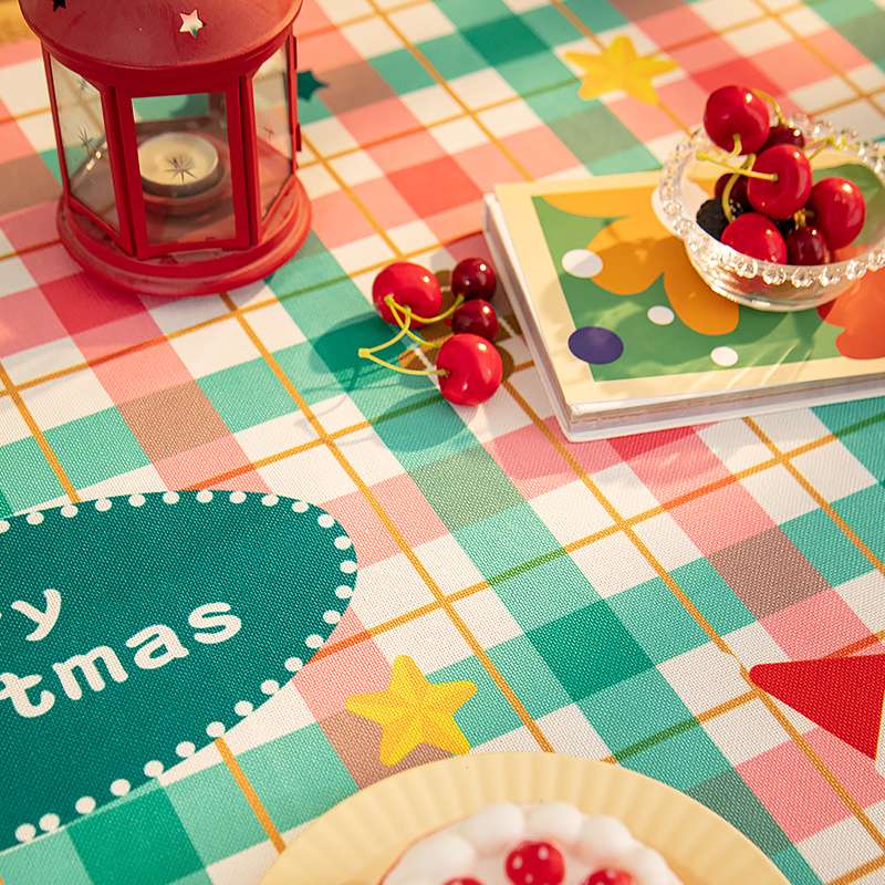 ランチョンマット クリスマスパーティーテーブルクロス