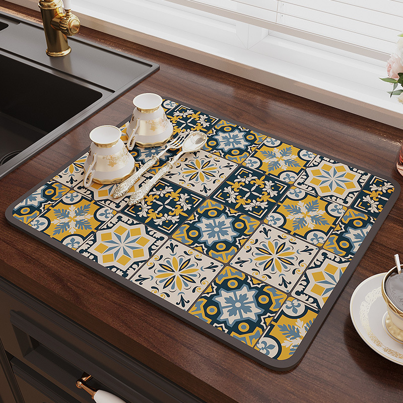 ランチョンマット モザイクタイル柄 北欧風