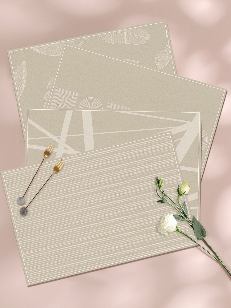 ランチョンマット 幾何学模様が美しい北欧デザイン