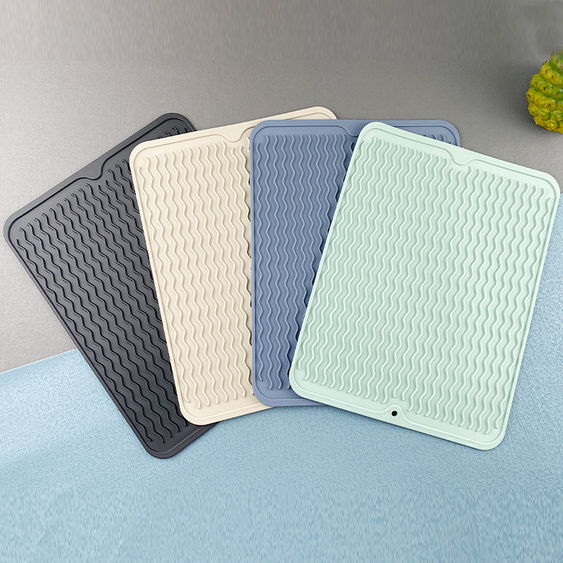 ランチョンマット 波模様シリコン製ランチョンマット収納ボード