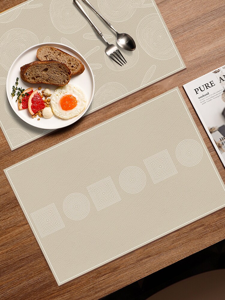 ランチョンマット 幾何学模様が美しい北欧デザイン
