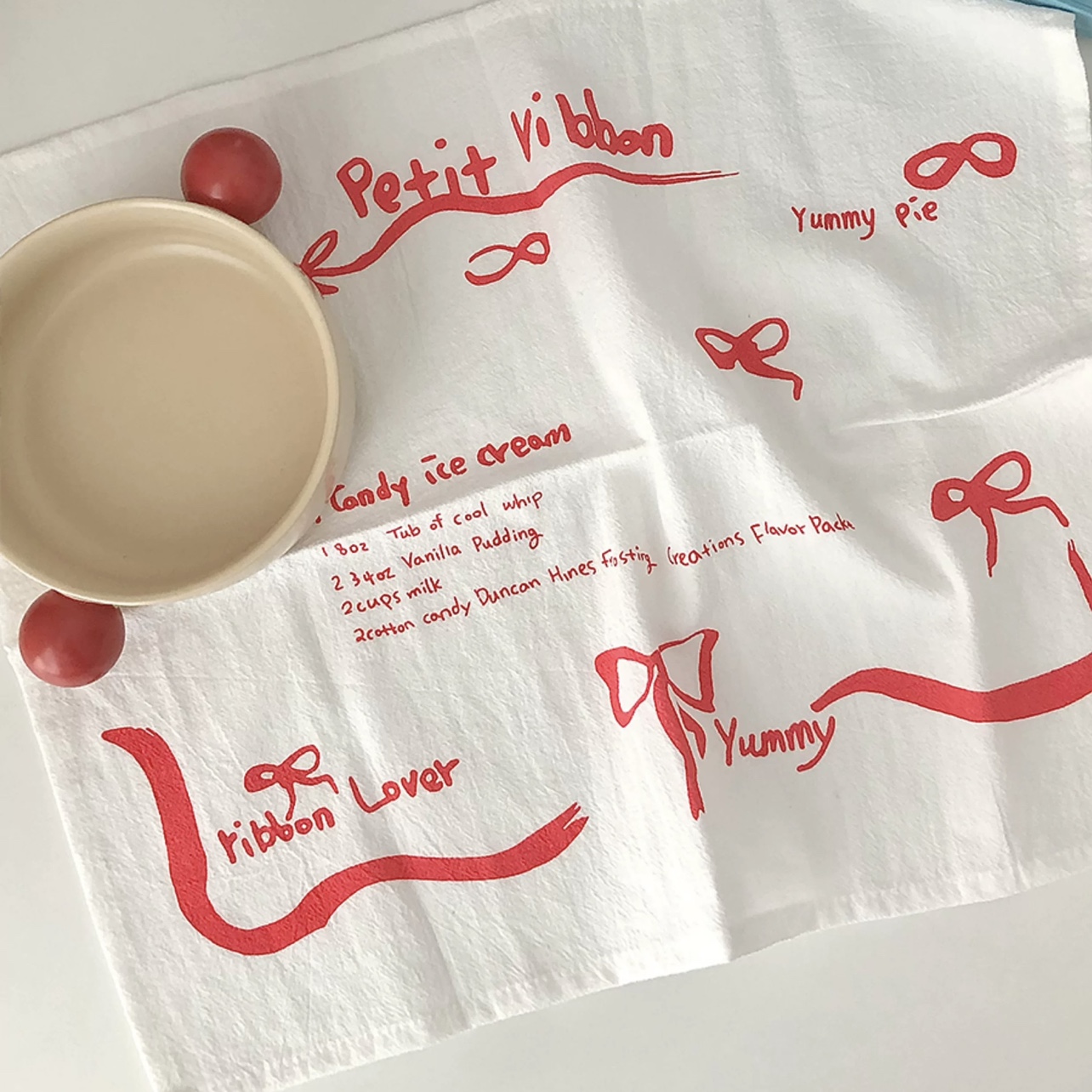 ランチョンマット 詩と暮らす朝食の時間