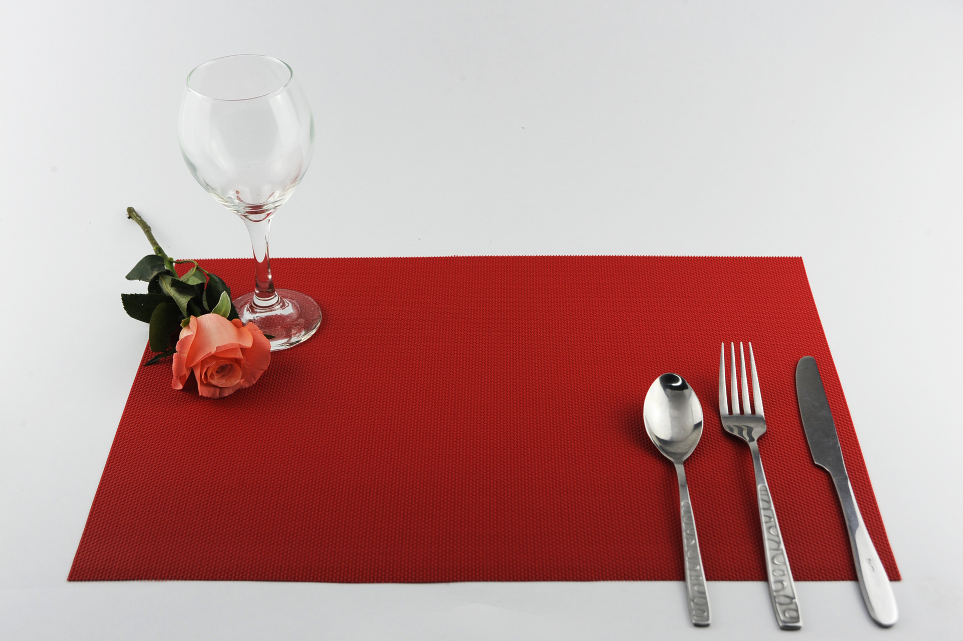 ランチョンマット 織目模様 上品仕立てのランチョンマット