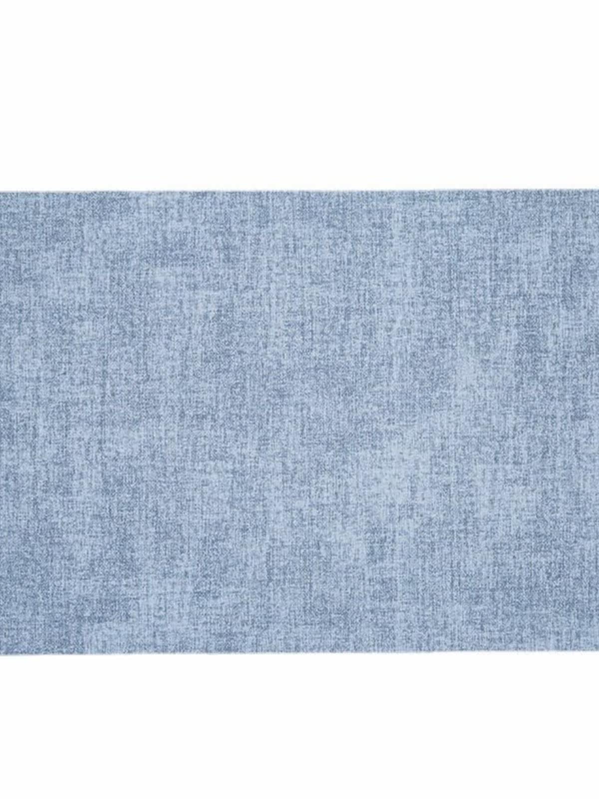 ランチョンマット 白縁取りリネン風北欧スタイル