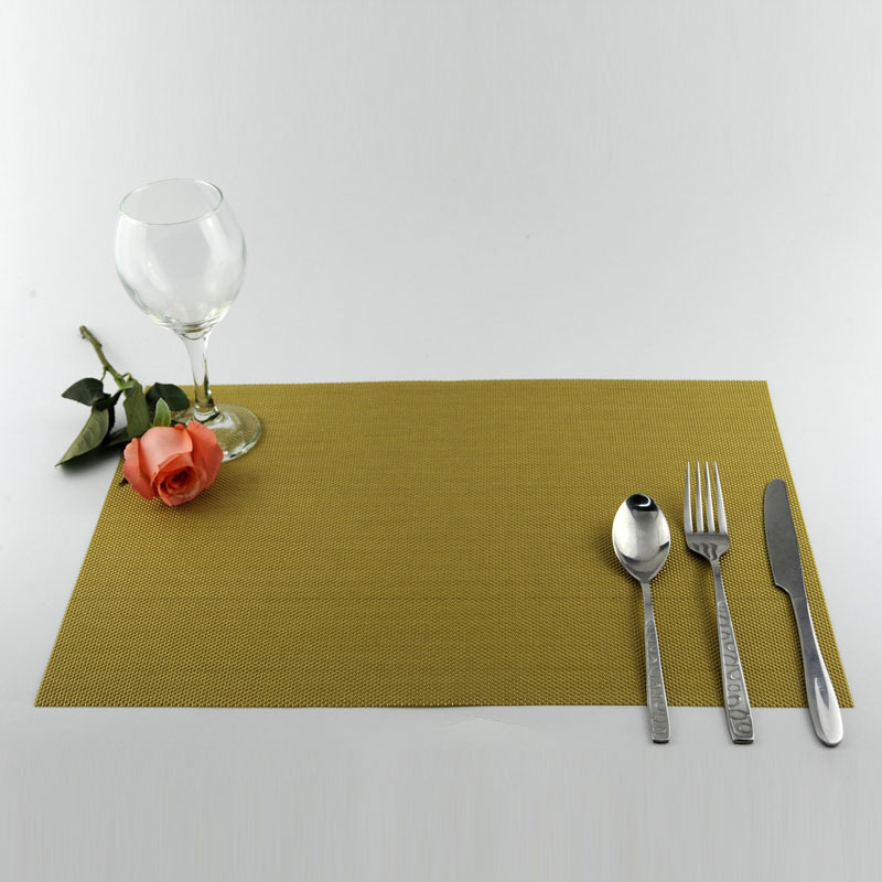 ランチョンマット 織目模様 上品仕立てのランチョンマット