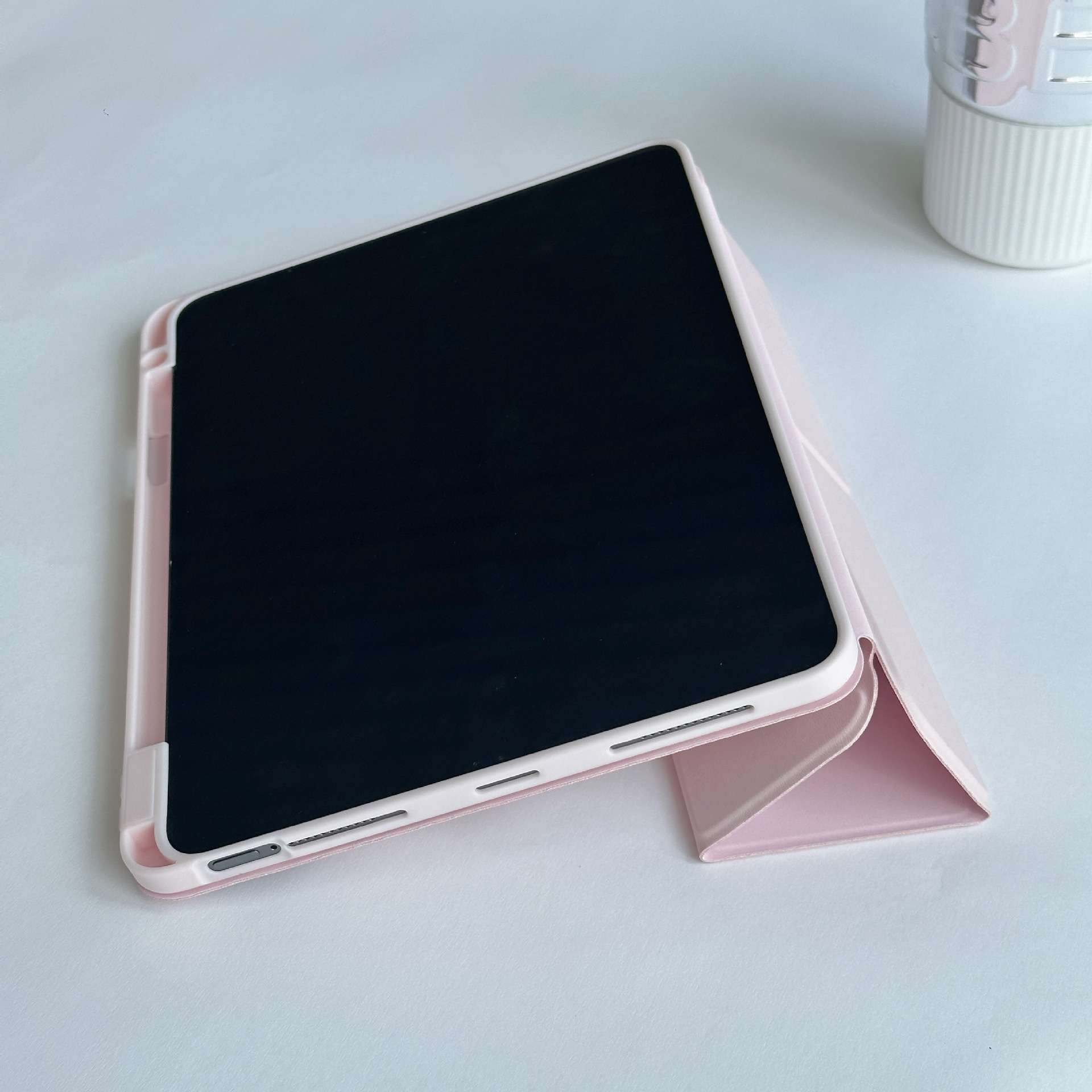 iPadカバー 折り紙風スタンド機能付き保護ケース