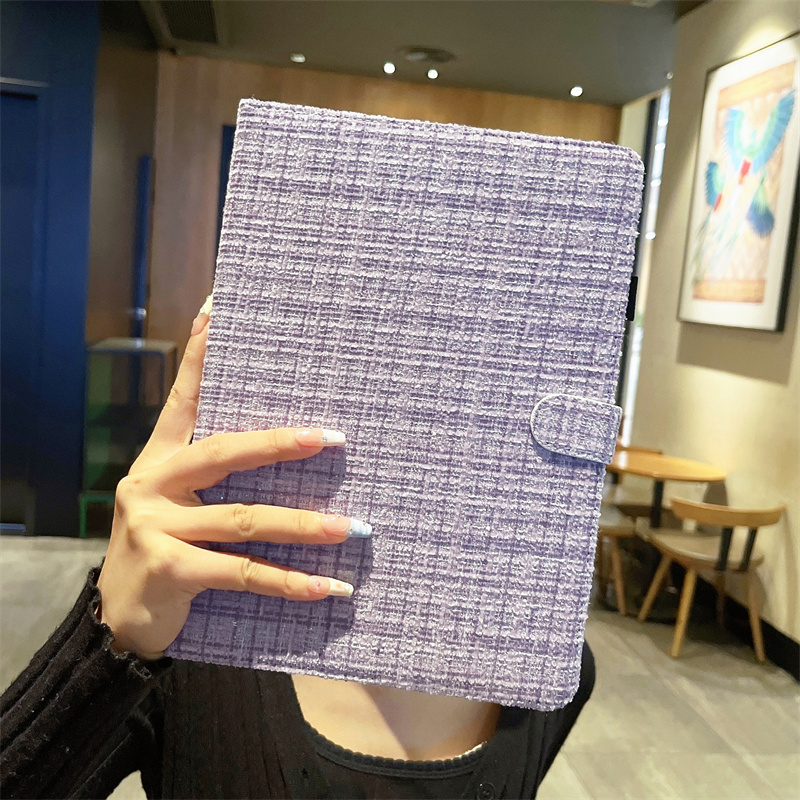 ipadカバー 織り目模様の高級感あふれるタブレットケース
