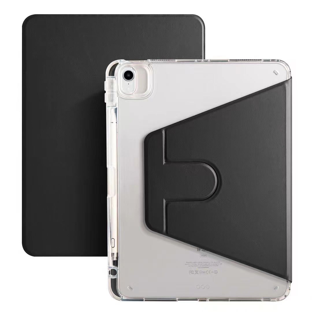 ipadカバー 透明スタンド機能付き耐衝撃保護ケース