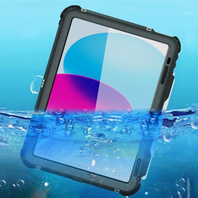 iPadケース 頑丈設計 完全防水対応 保護ケース