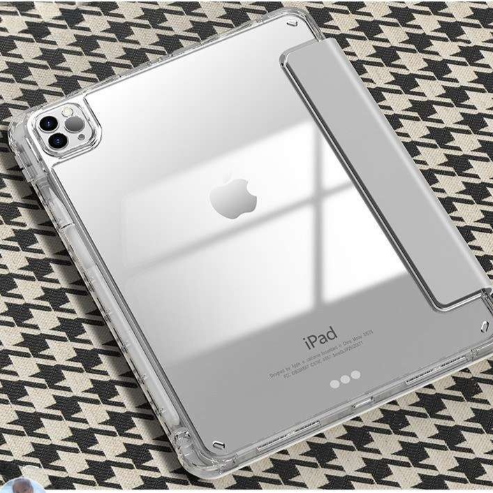 iPadケース 衝撃吸収 透明保護カバー
