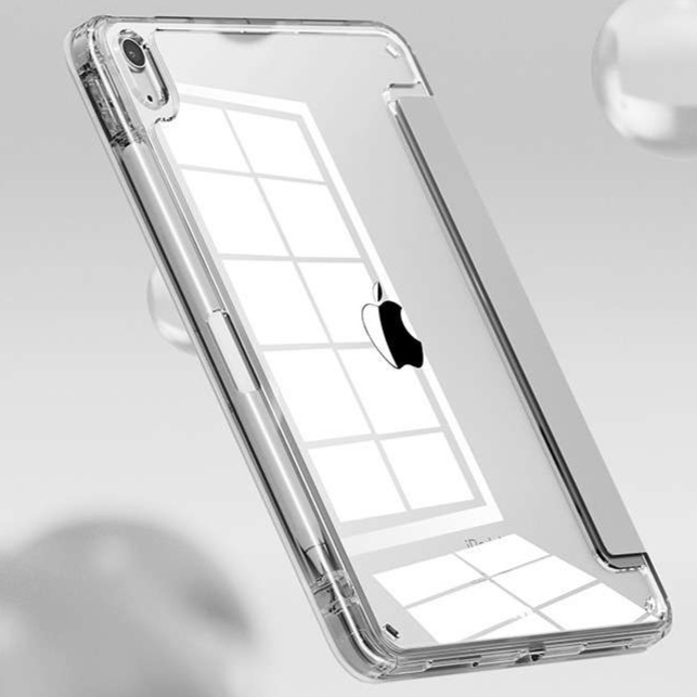 iPadケース 衝撃吸収 透明保護カバー