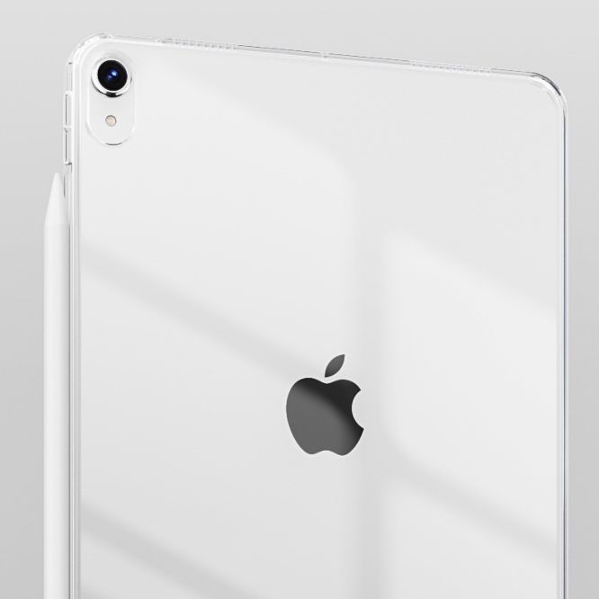 ipadカバー アイパッドプロ用三つ折り透明保護カバー