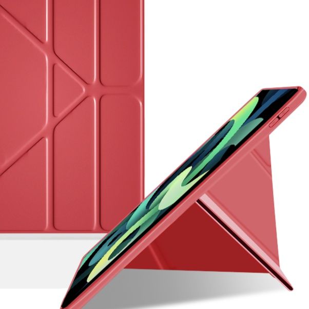 ipadカバー 多角度調整折り紙風保護カバー