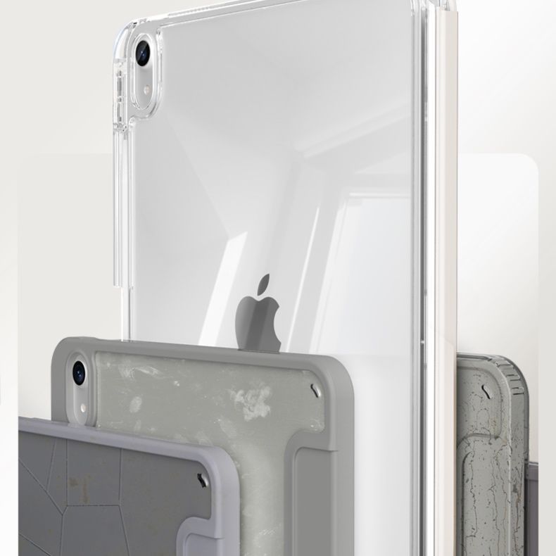 ipadカバー 透明抽拉式耐衝撃保護ケース