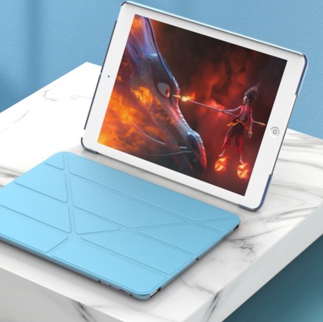 ipadカバー 幾何学模様の防水スタンドケース