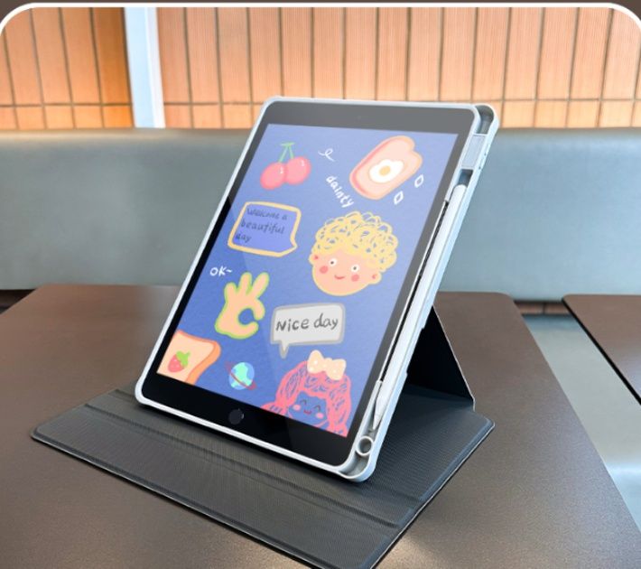 ipadカバー イラスト柄で楽しむ全方位保護ケース