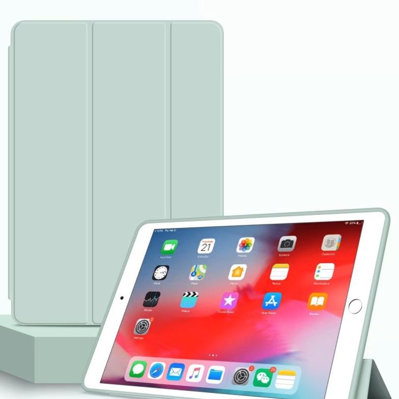 ipadカバー 三つ折り機能付き薄型保護ケース