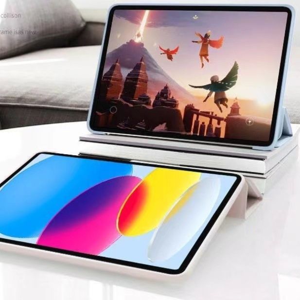 ipadカバー 三つ折り薄型マグネット保護カバー