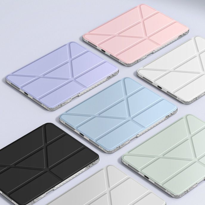 ipadカバー 幾何学模様 折り畳みスタンド付きケース