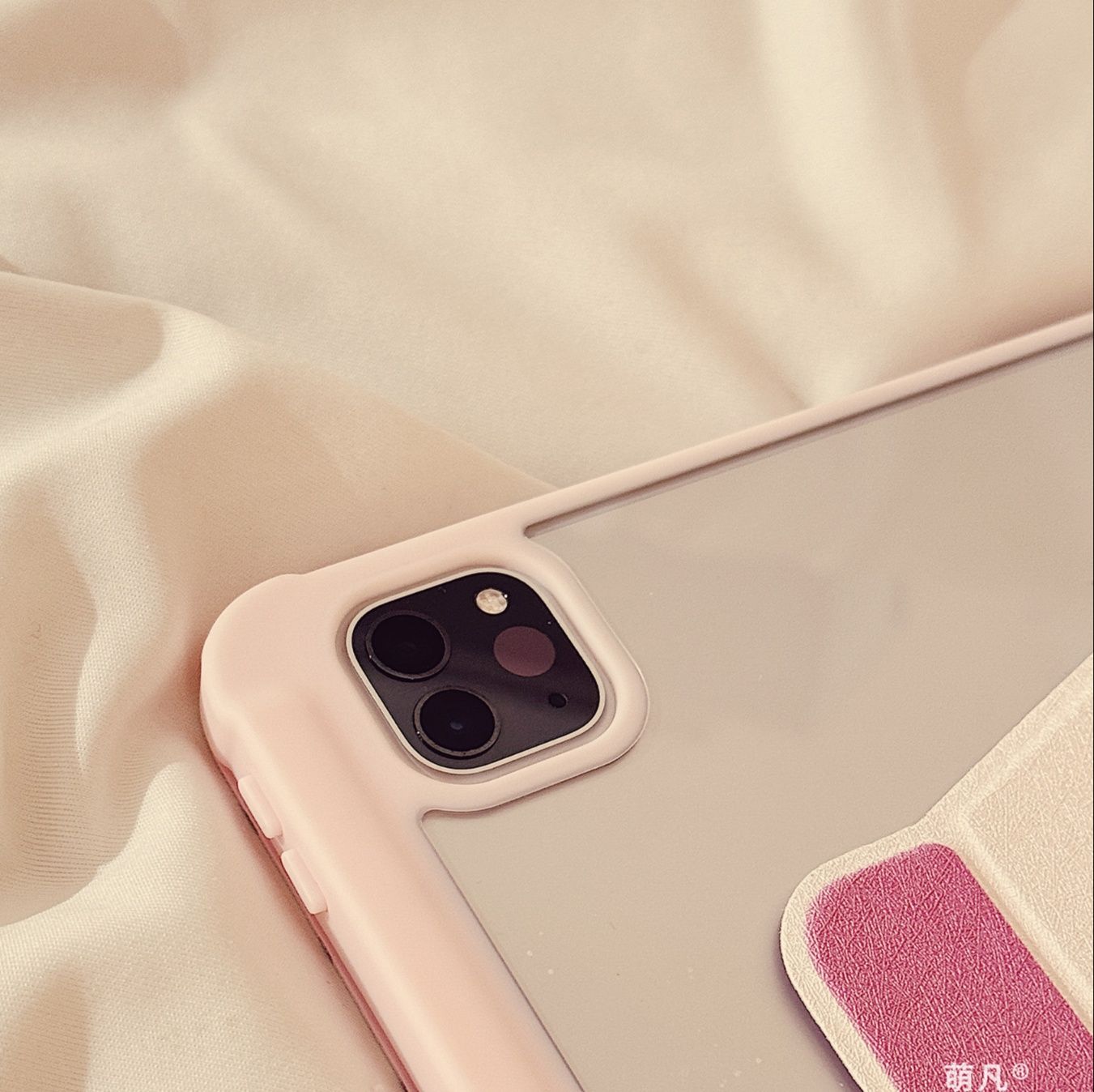 ipadカバー かわいいキャラクター総柄スタンド機能付きケース