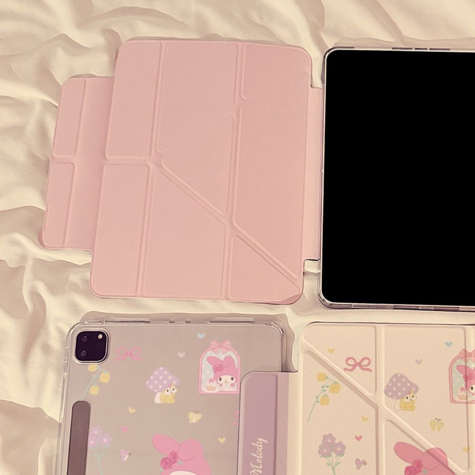 ipadカバー 可愛いキャラクター柄多機能手帳型ケース