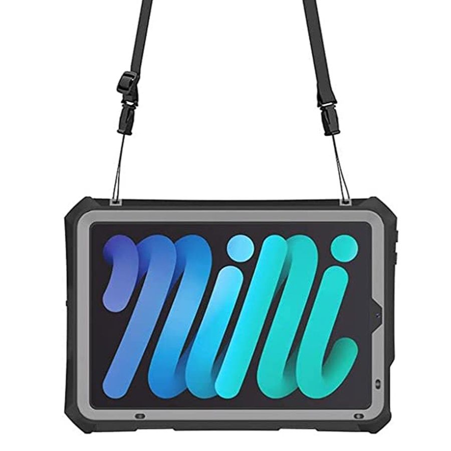 ipadカバー第6世代対応防水防塵耐衝撃Miniケース黒色