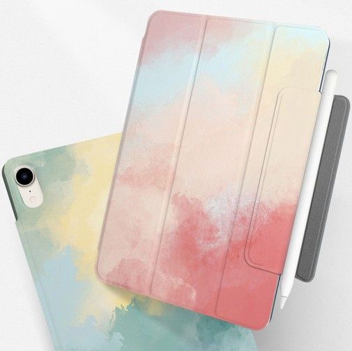 ipadカバー 水彩グラデーション柄第6世代Miniケース