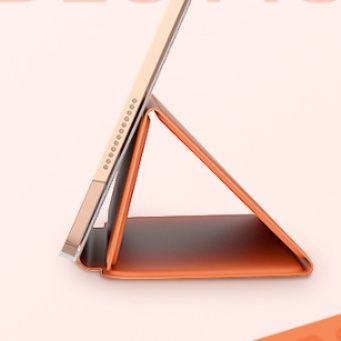 ipad三つ折りスタンド機能付き保護カバー