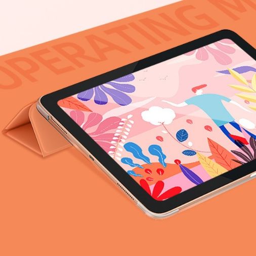 ipad三つ折りスタンド機能付き保護カバー