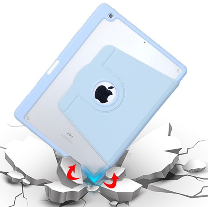 360度回転式透明背面保護iPad Air ケースカバー