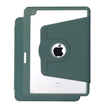 360度回転式透明背面保護iPad Air ケースカバー