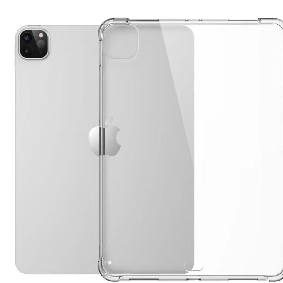 四隅強化衝撃吸収 ペン収納付ipad proカバークリア保護ケース