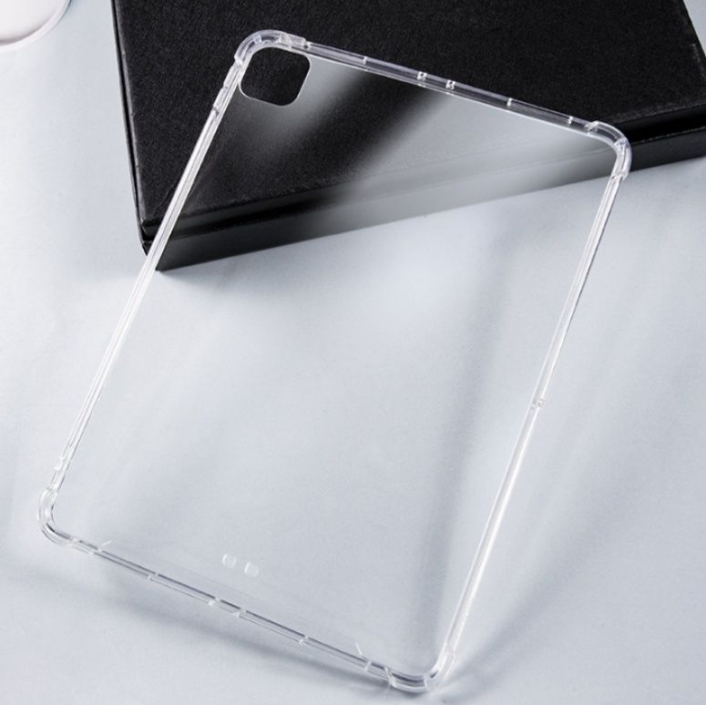 四隅強化衝撃吸収 ペン収納付ipad proカバークリア保護ケース