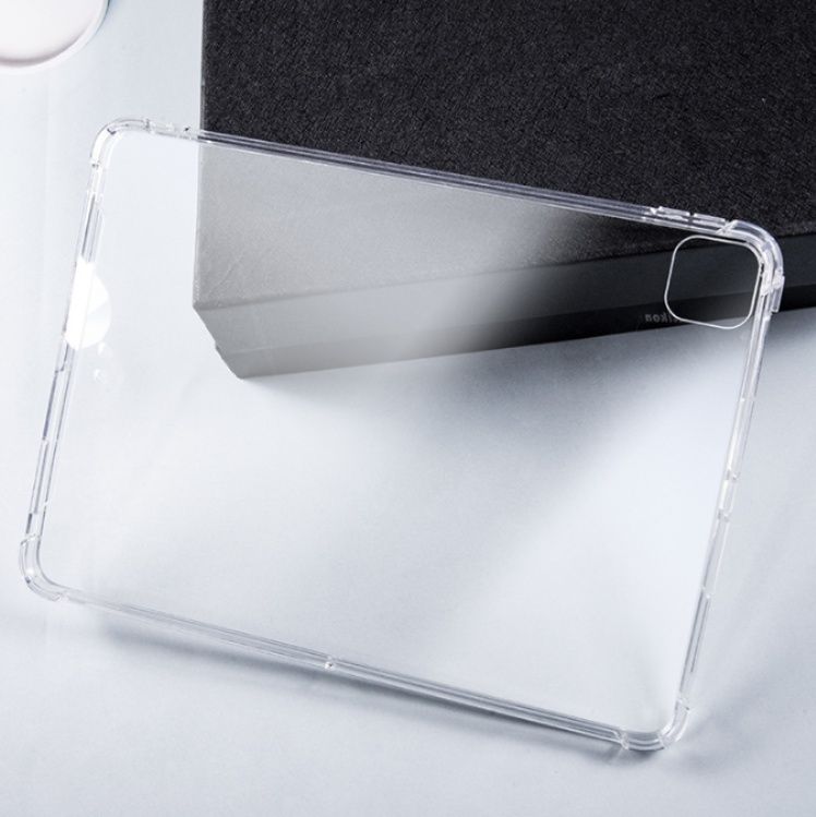 四隅強化衝撃吸収 ペン収納付ipad proカバークリア保護ケース