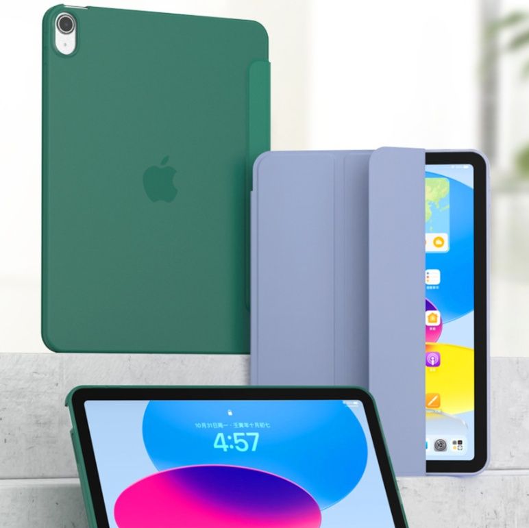 三つ折りスタンド機能付き全面保護カバー型iPad Air ケース